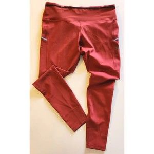 Nike Trail Running Leggings Tight Fit Red Women's Size XL CZ9596-689 New W/ Tags